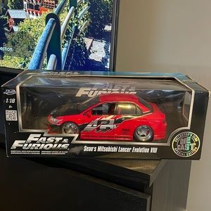 Jada toys Fast and Furious 1:18 scale Sean’s Evo from Tokyo drift